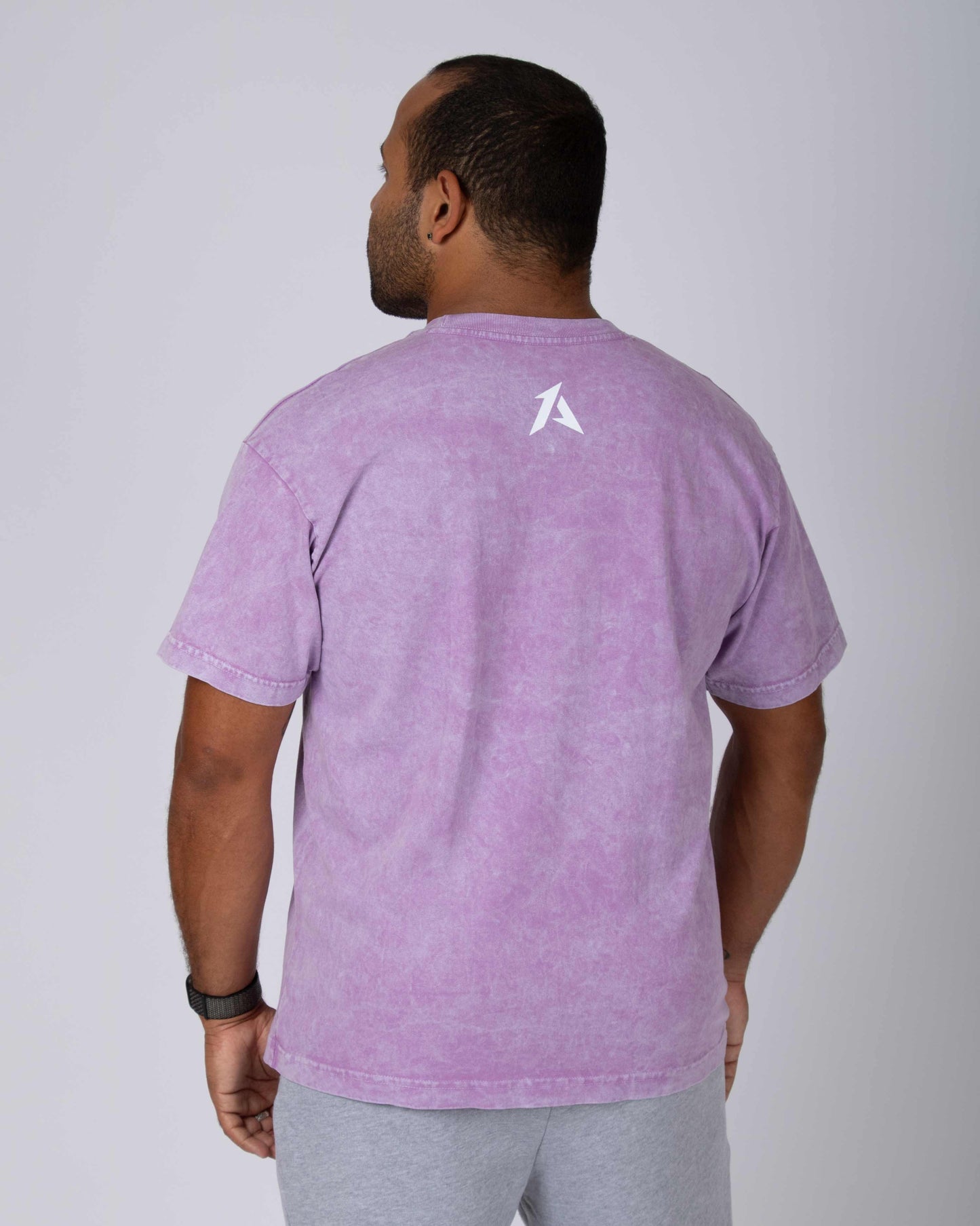 Lavender Drop Shoulder Tee