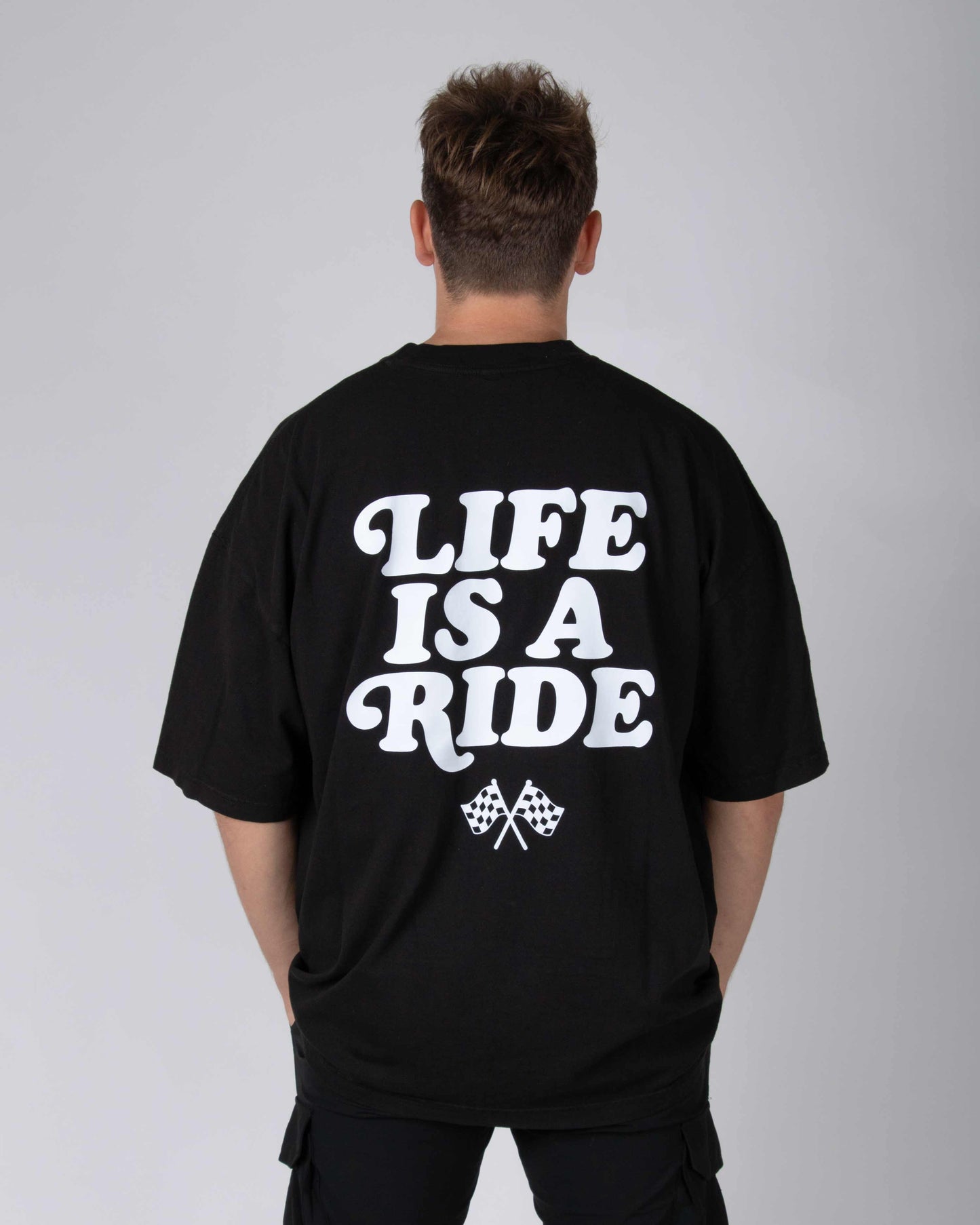Life Is A Ride Tee (Black)