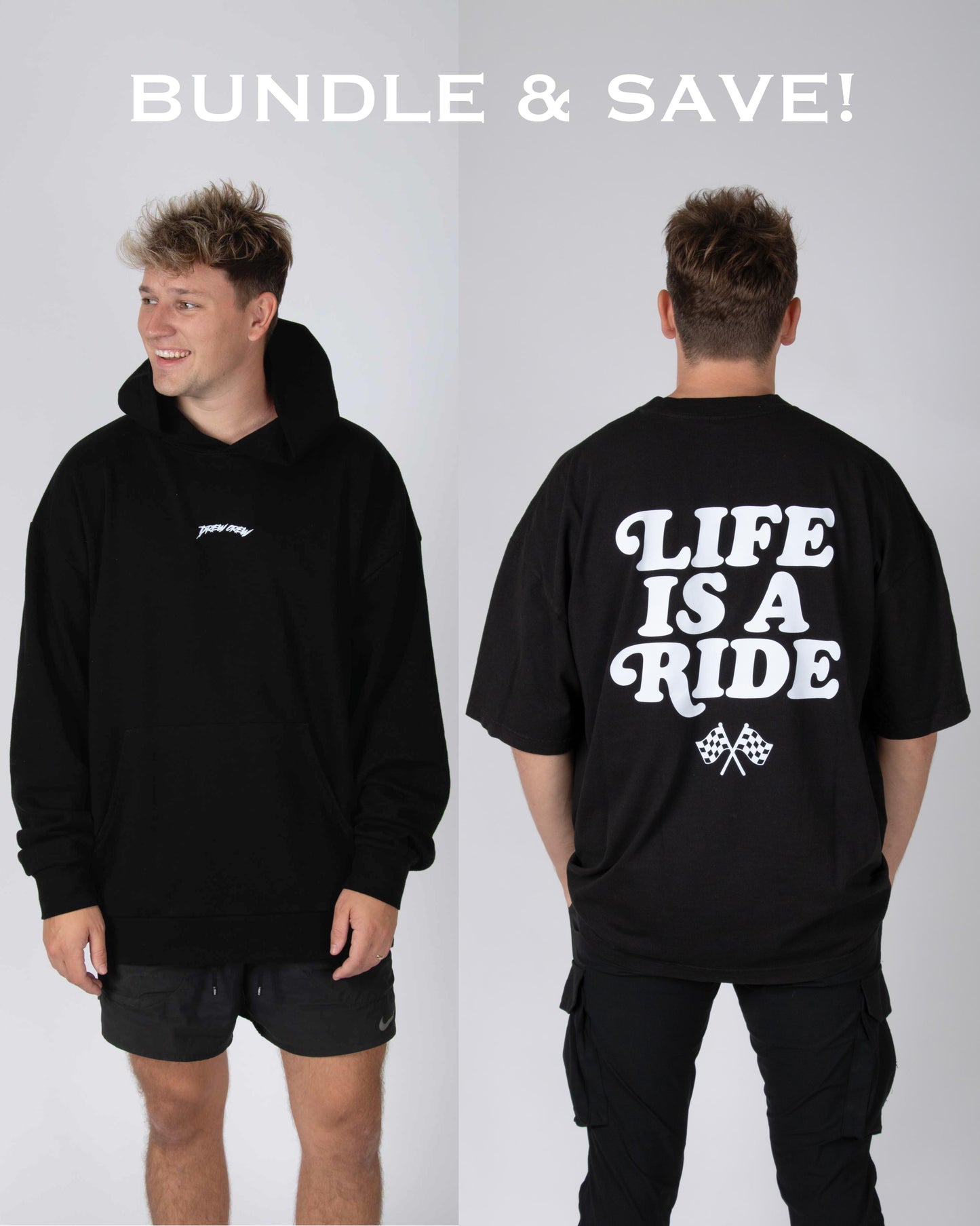 Life Is A Ride Tee (Black)